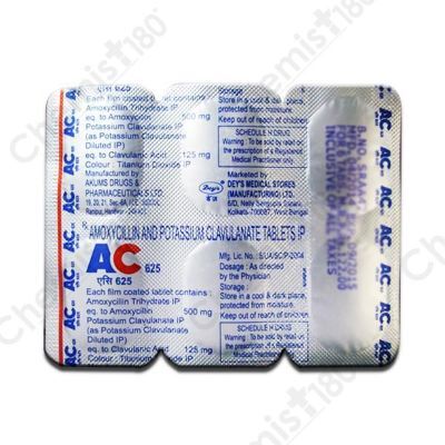 AC 625MG TABLET
