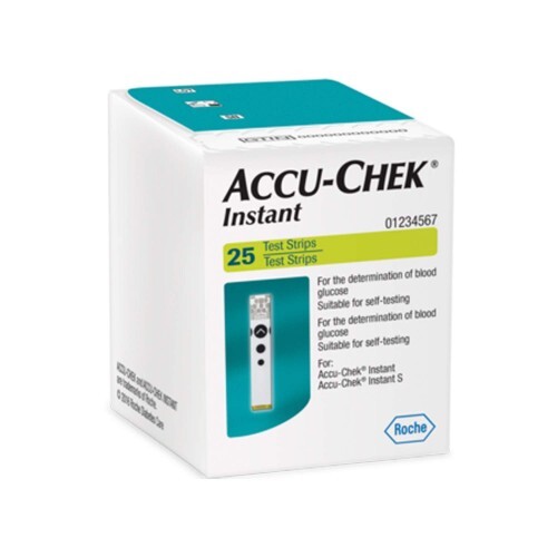 ACCU CHEK INSTANT 25 CT STRIP