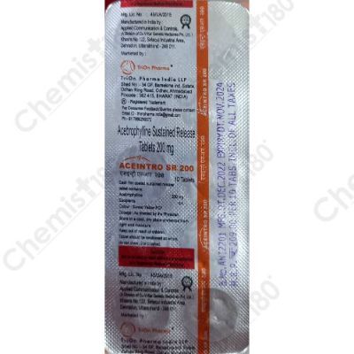 ACEINTRO SR 200MG TABLET