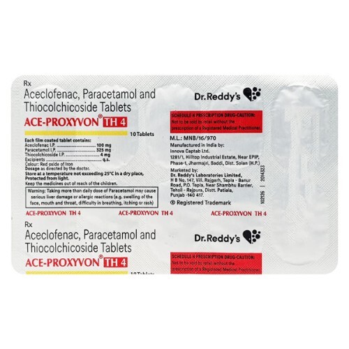 ACE PROXYVON TH 4MG TAB