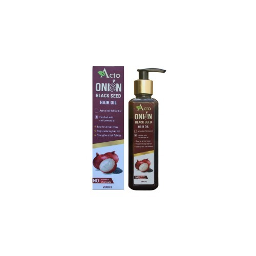 ACTO ONION BLACK SEED HAIR OIL200ML