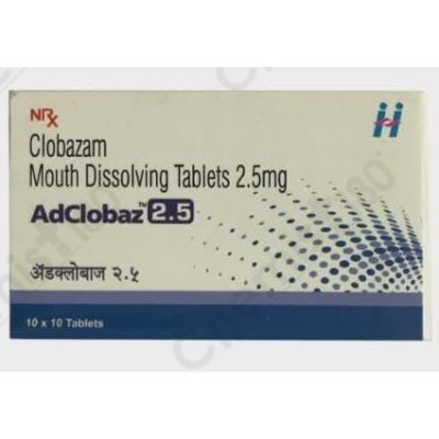ADCLOBAZ MD 2.5MG TABLET