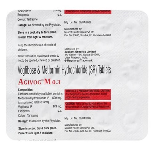 AGIVOG M 0.3MG TABLET