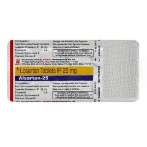 ALSARTAN 25MG TABLET