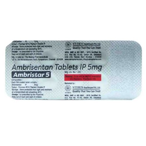 AMBRISTAR 5MG TABLET