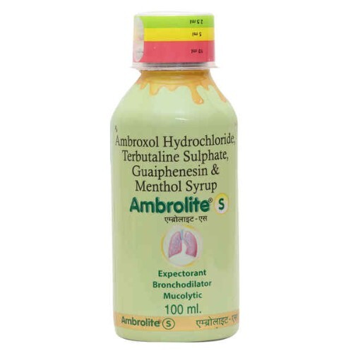 AMBROLITE S 100ML SYP
