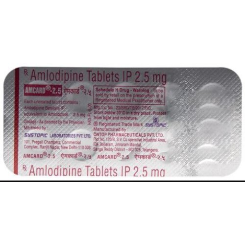 AMCARD 2.5MG TABLET