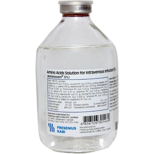 AMINOVEN SOLUTION 5%500ML IV