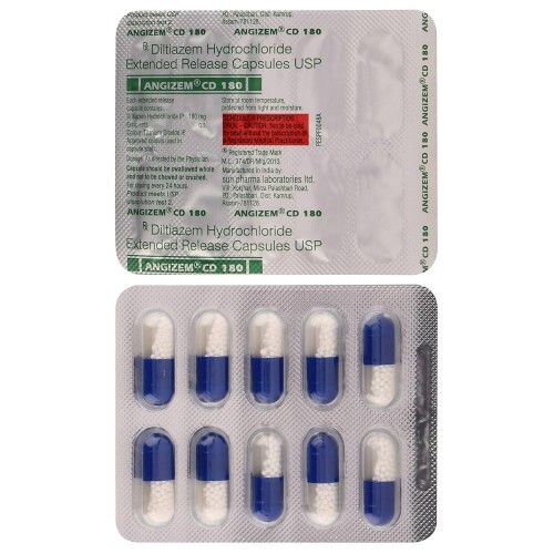 ANGIZEM CD 180MG CAPSULE