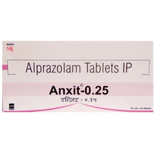 ANXIT 0.25MG TABLET