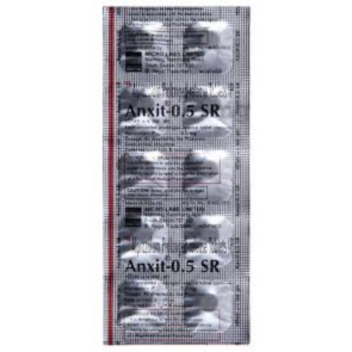 ANXIT SR 0.5MG TABLET