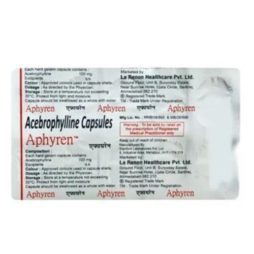 APHYREN 100MG CAPSULE