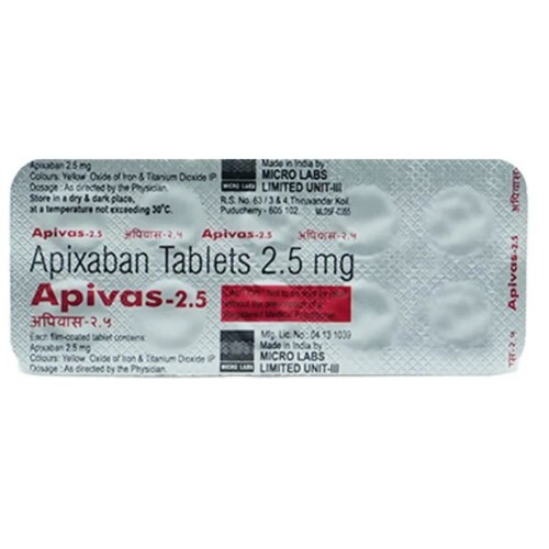 APIVAS 2.5MG TAB