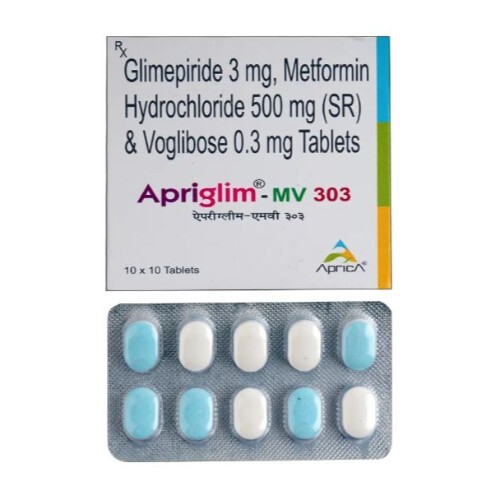 APRIGLIM MV 303MG TABLET