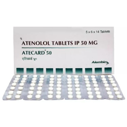 ATECARD 50MG TABLET