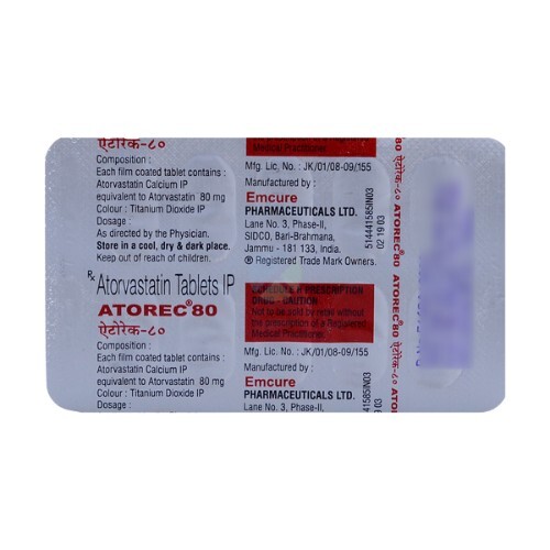 ATOREC 80MG TABLET