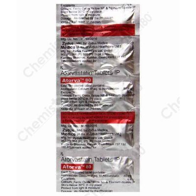 ATORVA 80MG MD TABLET