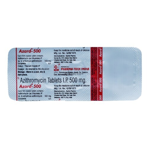 AZARD 500MG TABLET