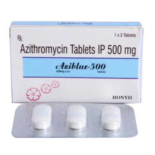 AZIBLUE 500MG TABLET