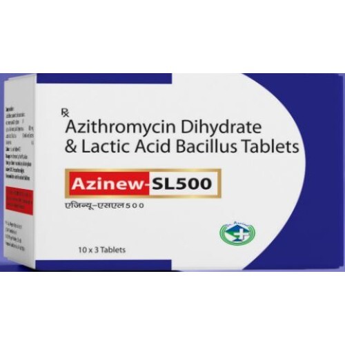 AZINEW SL 500MG TABLET