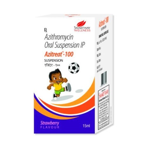 AZITREAT 100MG SUSPENSION 15ML