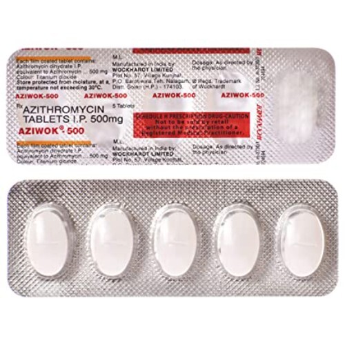 AZIWOK 500MG TABLET