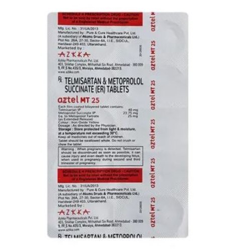 AZTEL  MT 25MG TABLET