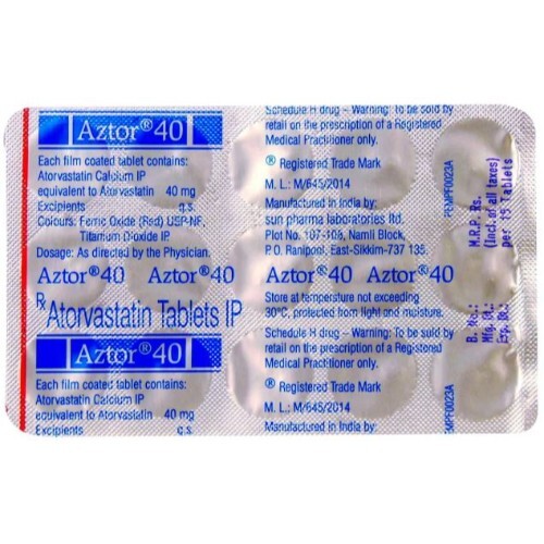 AZTOR 40MG TABLET