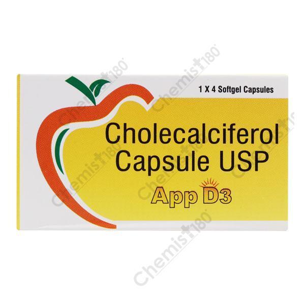 APP D3 SOFT GELATIN CAPSULE
