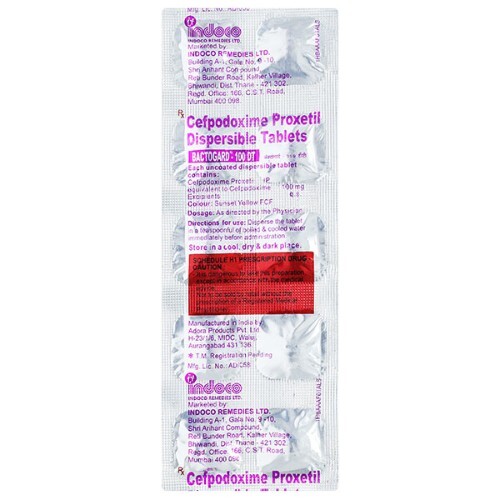 BACTOGARD 100MG DT TABLET