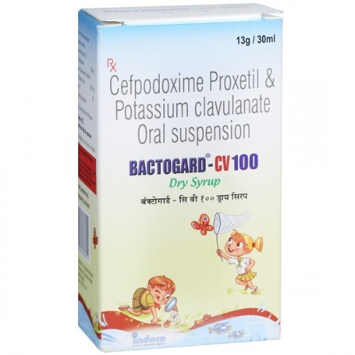 BACTOGARD CV 100MG DRY SYRUP 30ML