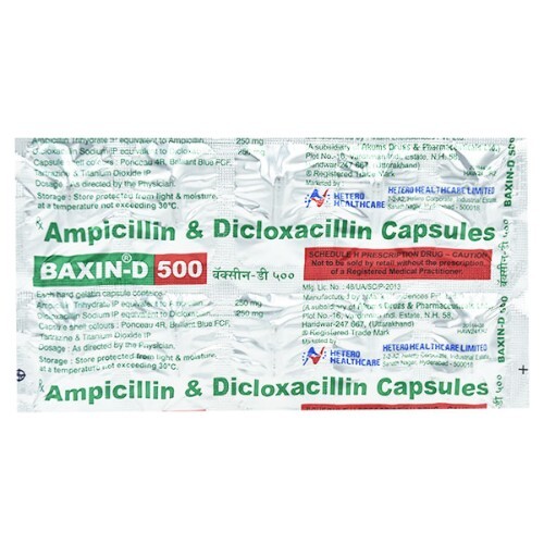 BAXIN D 500MG CAPSULE
