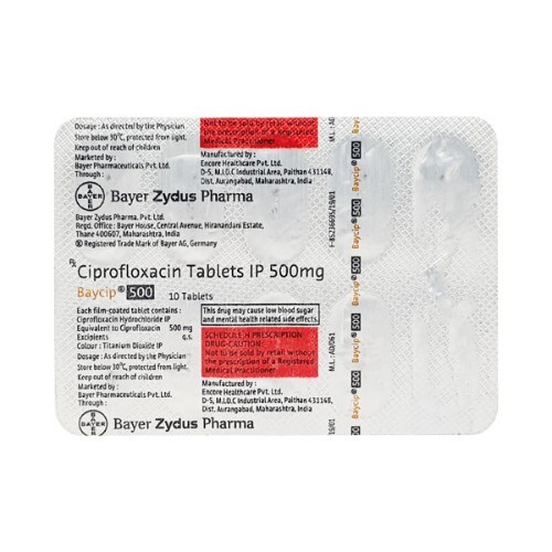 BAYCIP 500 MG TABLET