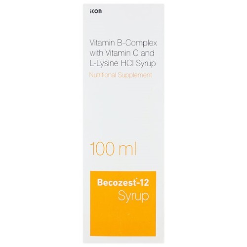 BECOZEST 12 SYRUP 100ML