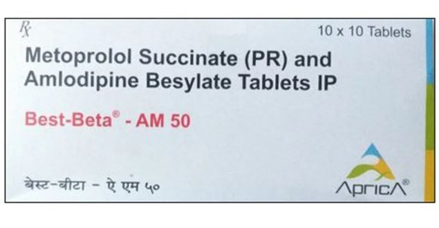 BEST BETA AM 50MG TABLET