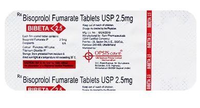BIBETA 2.5MG TABLET