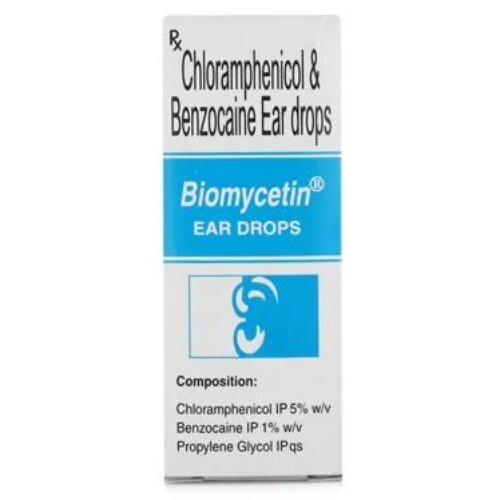 BIOMYCETIN EAR DROPS 5ML