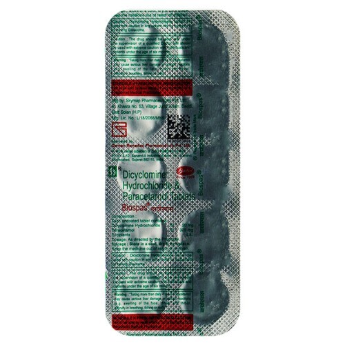 BIOSPAS 20MG TABLET