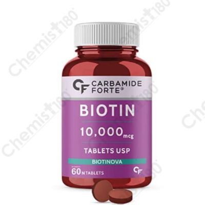 BIOTINOVA 10000MCG 60S TAB