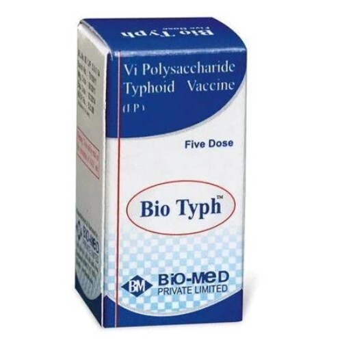 BIO TYPH 5 DOSE VACCINE 0.5ML
