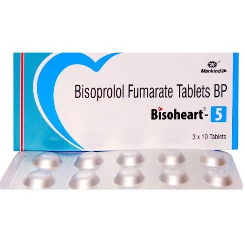 BISOHEART 5MG TABLET
