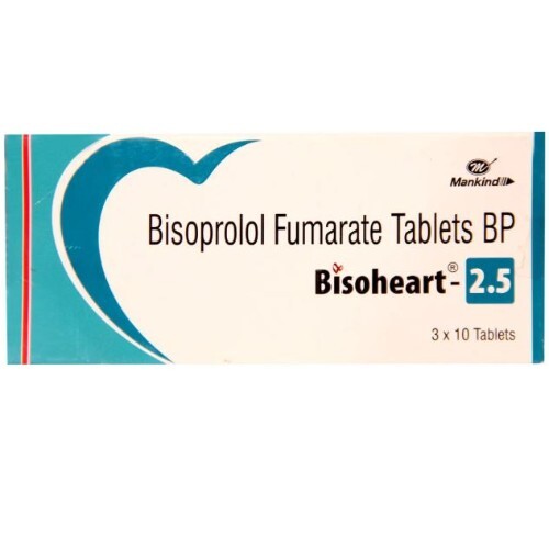 BISOHEART 2.5MG TABLET
