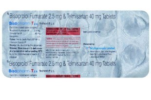 BISOPHARM T 2.5 MG TABLET