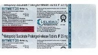 BITMET 25MG TABLET