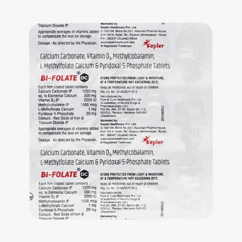 BI FOLATE DC TABLET