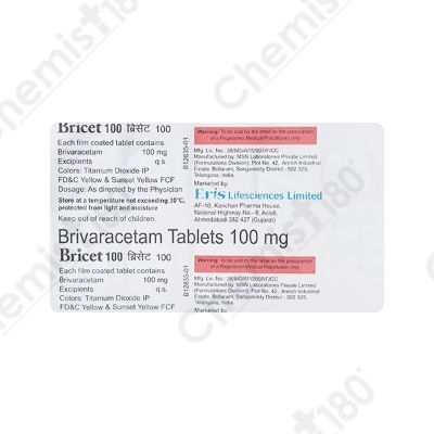 BRICET 100MG TABLET