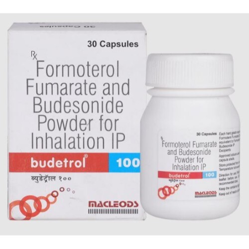 BUDETROL 100MCG ROTACAPS