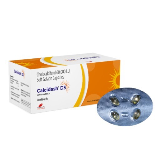 CALCIDASH D3 SOFTGEL CAPSULES