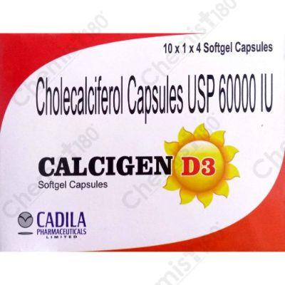 36 D 60K Softgel Capsule, Uses, Side Effects, Price