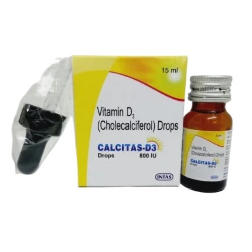 CALCITAS D3 DROPS 15ML